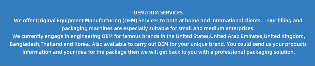 OEM/ODM Services description