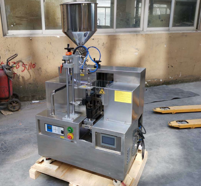 plastic tube filling machine