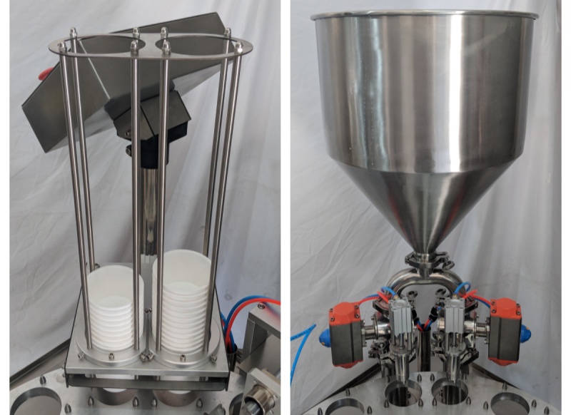 yogurt filling sealing machine