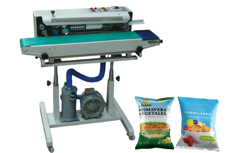 FR-1000 air inflation plastic bag sealing machine