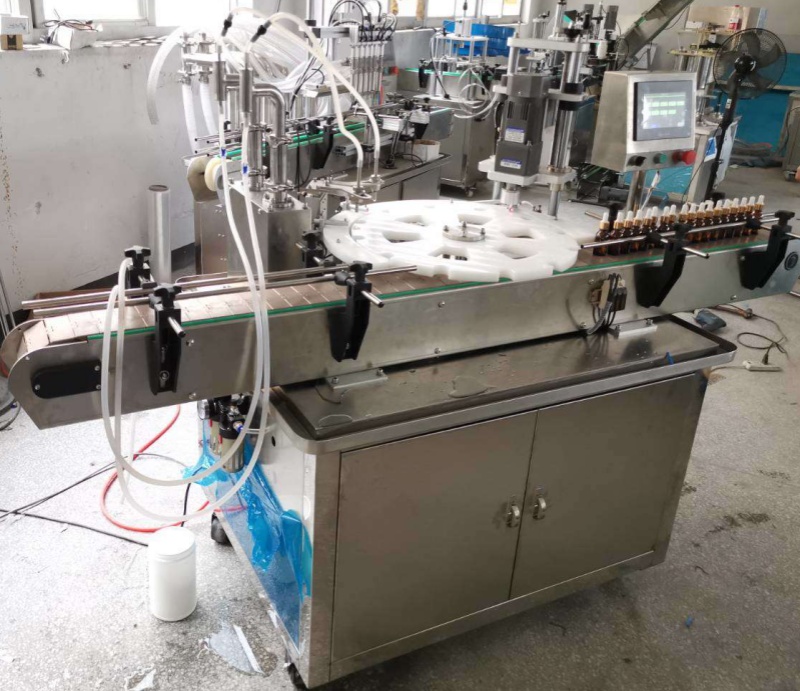 drop bottles filling machine